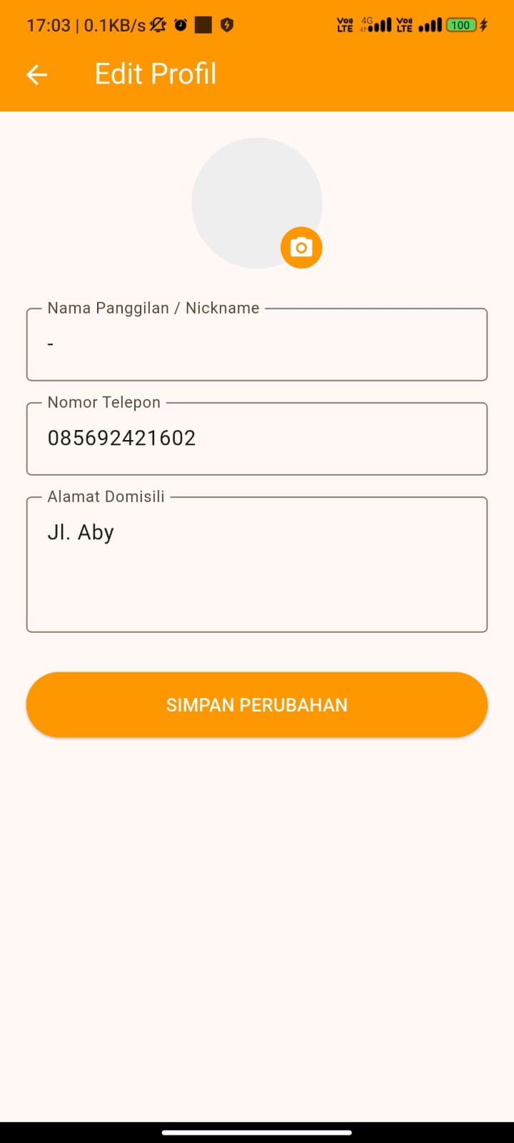 Ubah Profil Karyawan