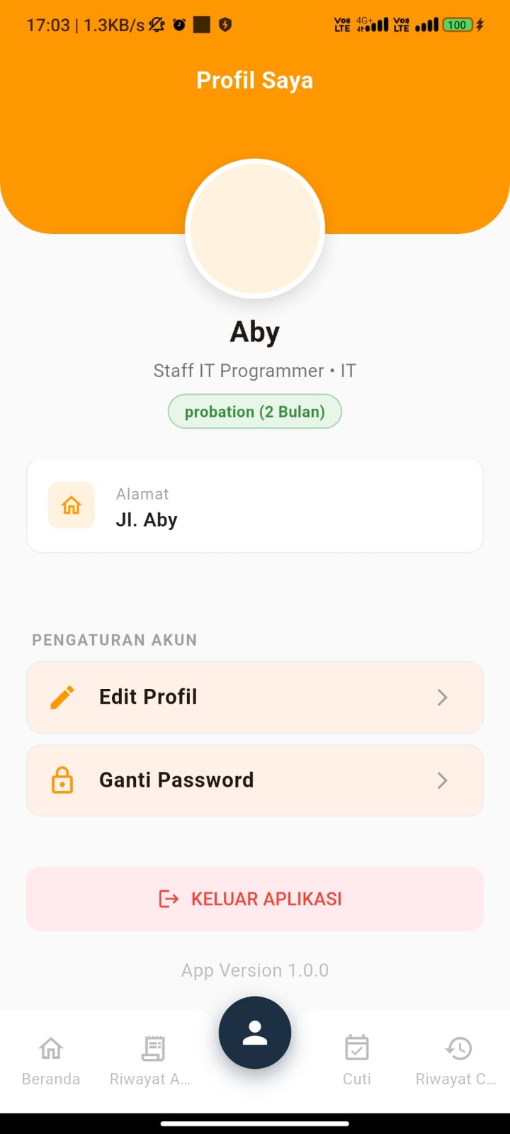 Profil Karyawan